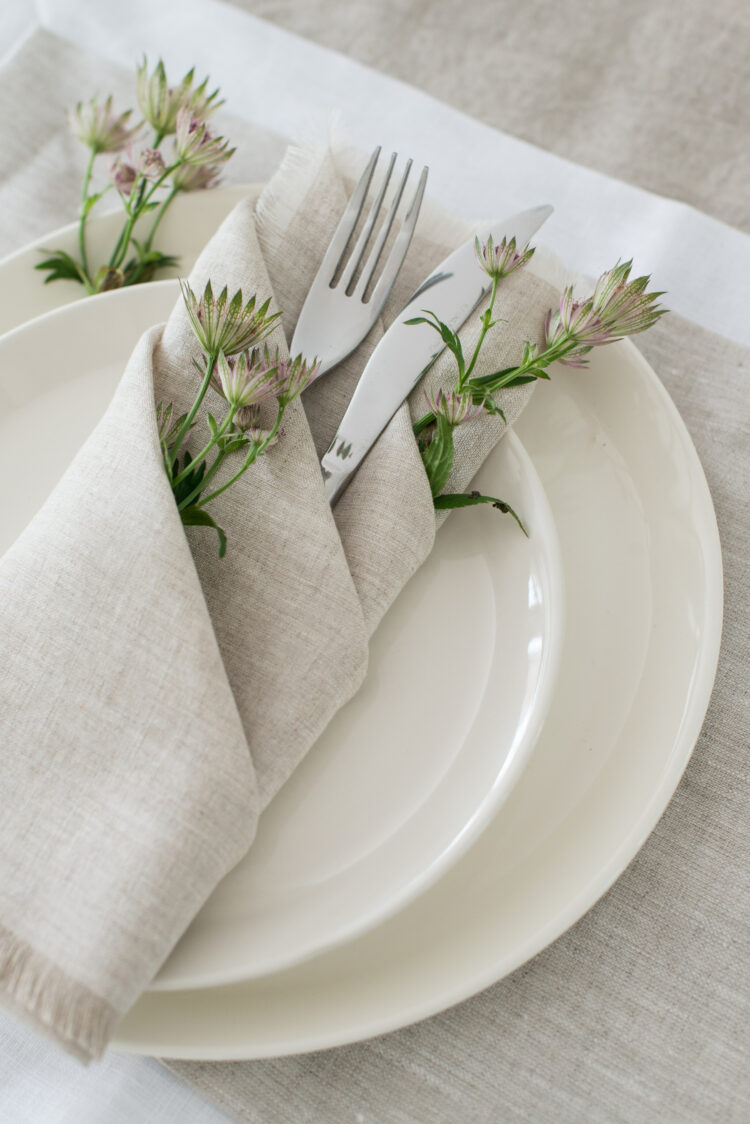 Flax Double French Linen Napkin